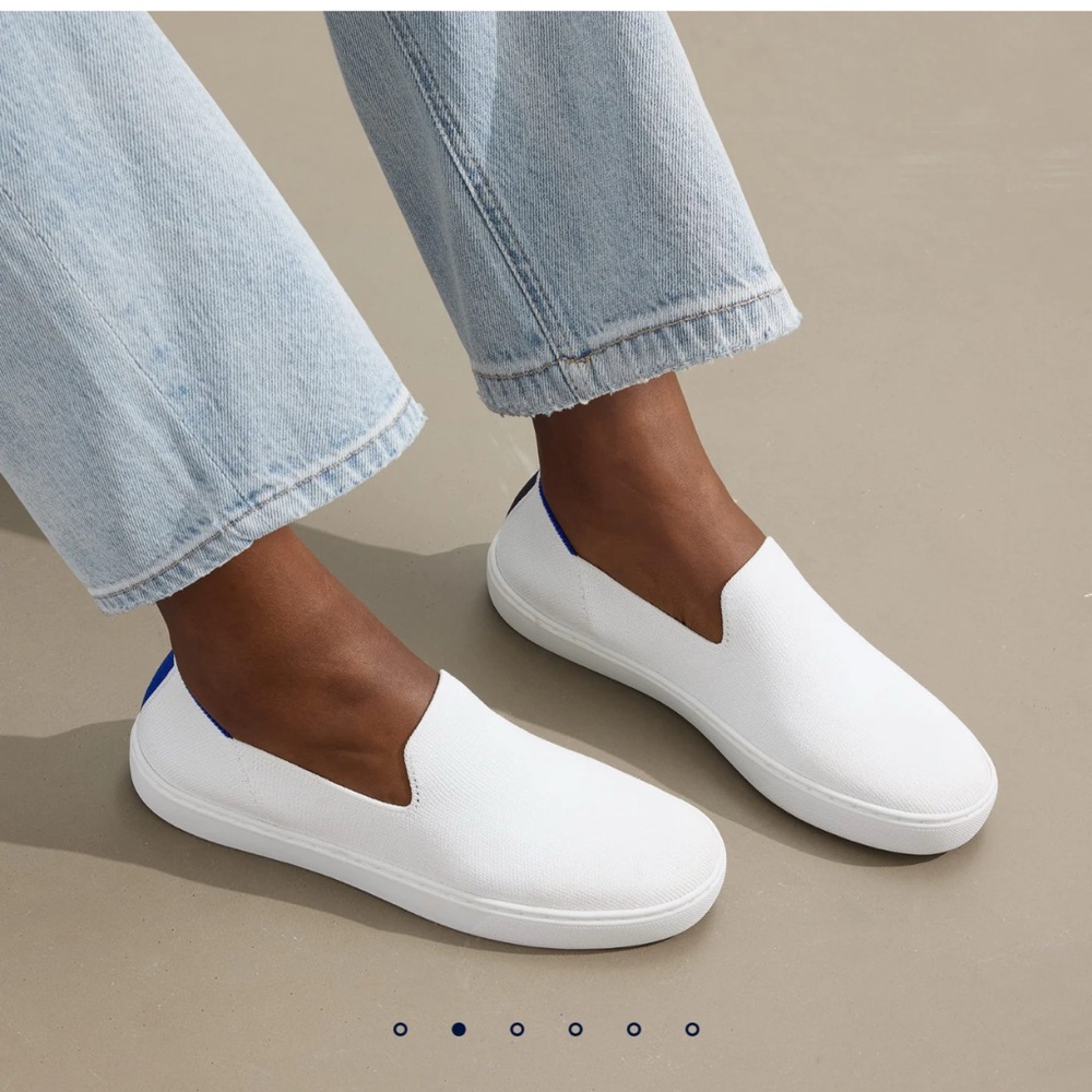 Rothy's The Original Slip On Sneaker White